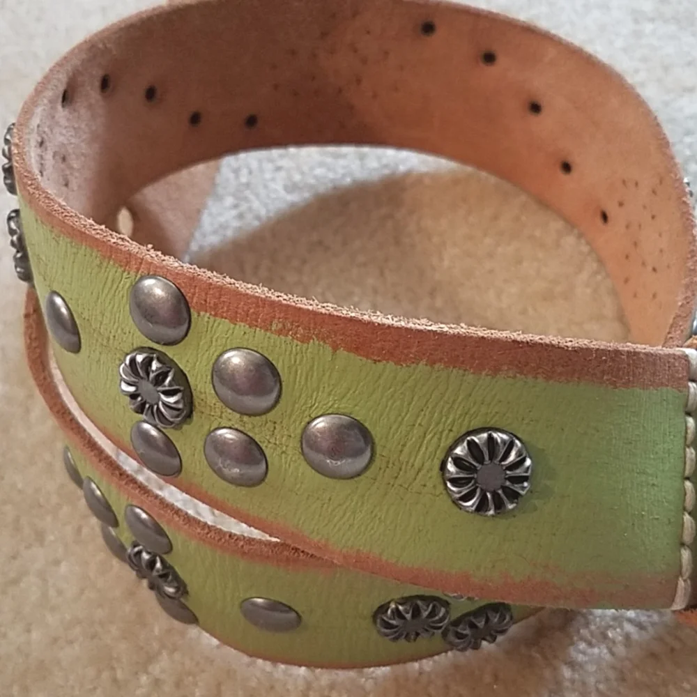 ❣HOST PICK❣ Vintage Linea Pelle Leather Belt  Excellent Condition S - Picture 3 of 9